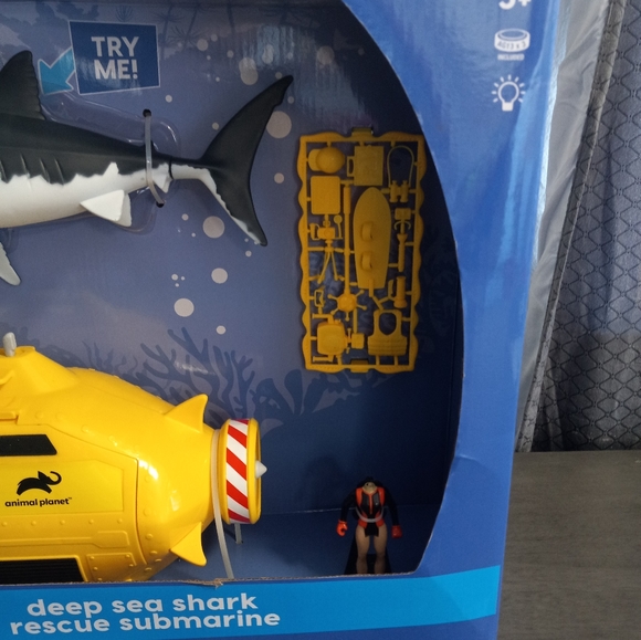 Animal Planet Deep Sea Shark Rescue Submarine Playset New Factory Sealed - Picture 5 of 12